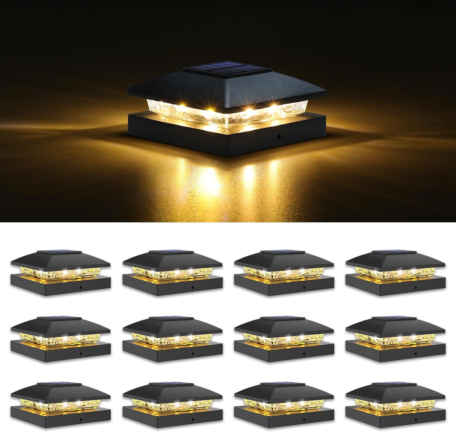 새로운 금형 옵션 2-8led 포스트 램프