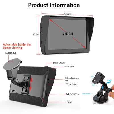 Car Convenient GPS Navigation — and America Amazon new