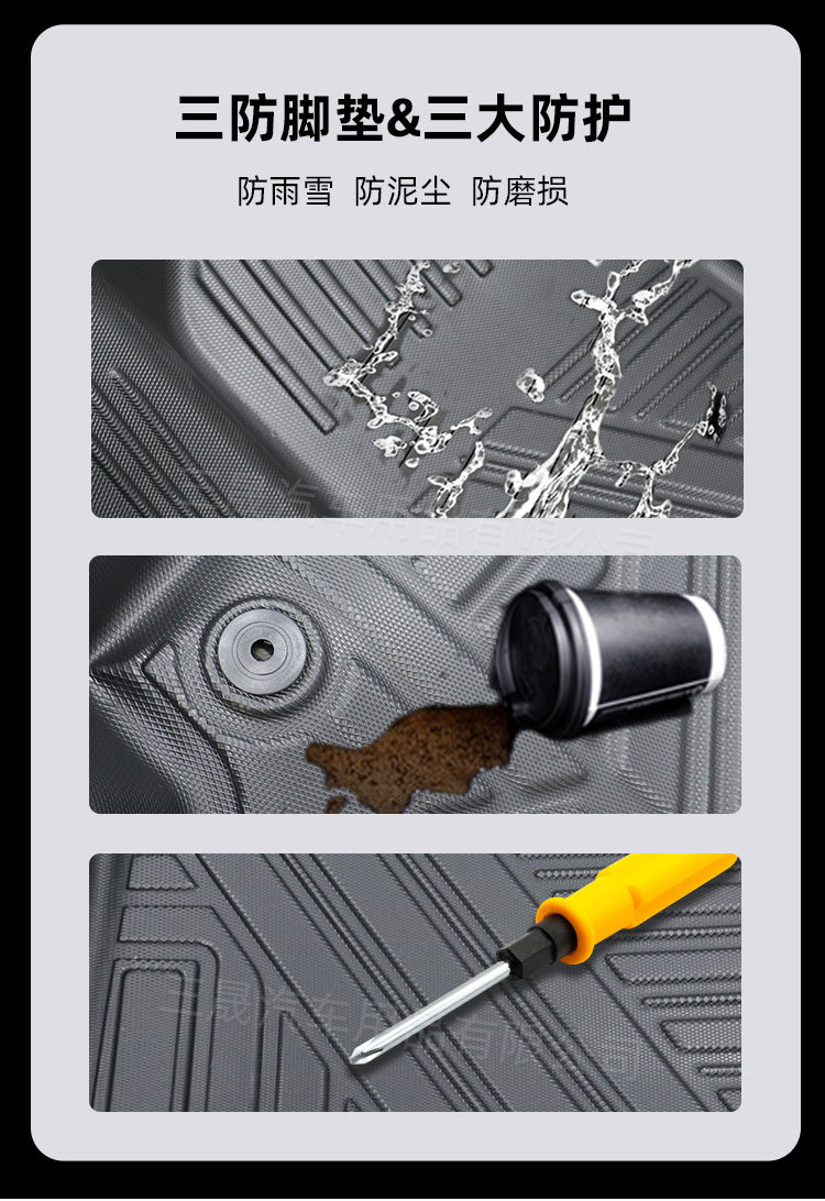 Suitable for Toyota Rav4 Rongfang Tpe Car Floor Mats, Environmentally Friendly Materials, Car Interior Special Car Floor Mats