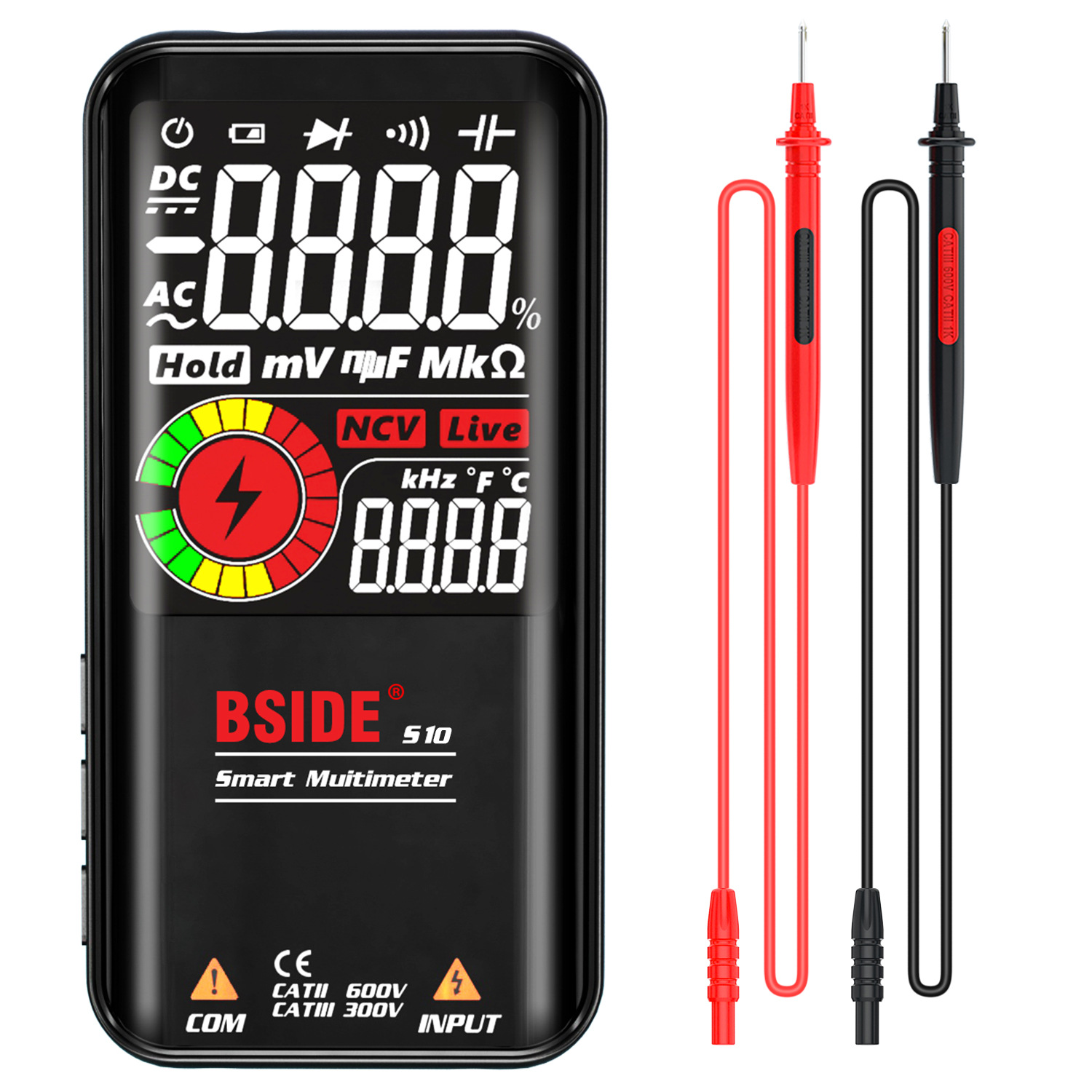 Hot-selling BSIDE smart anti-burn digital multimeter with automatic…