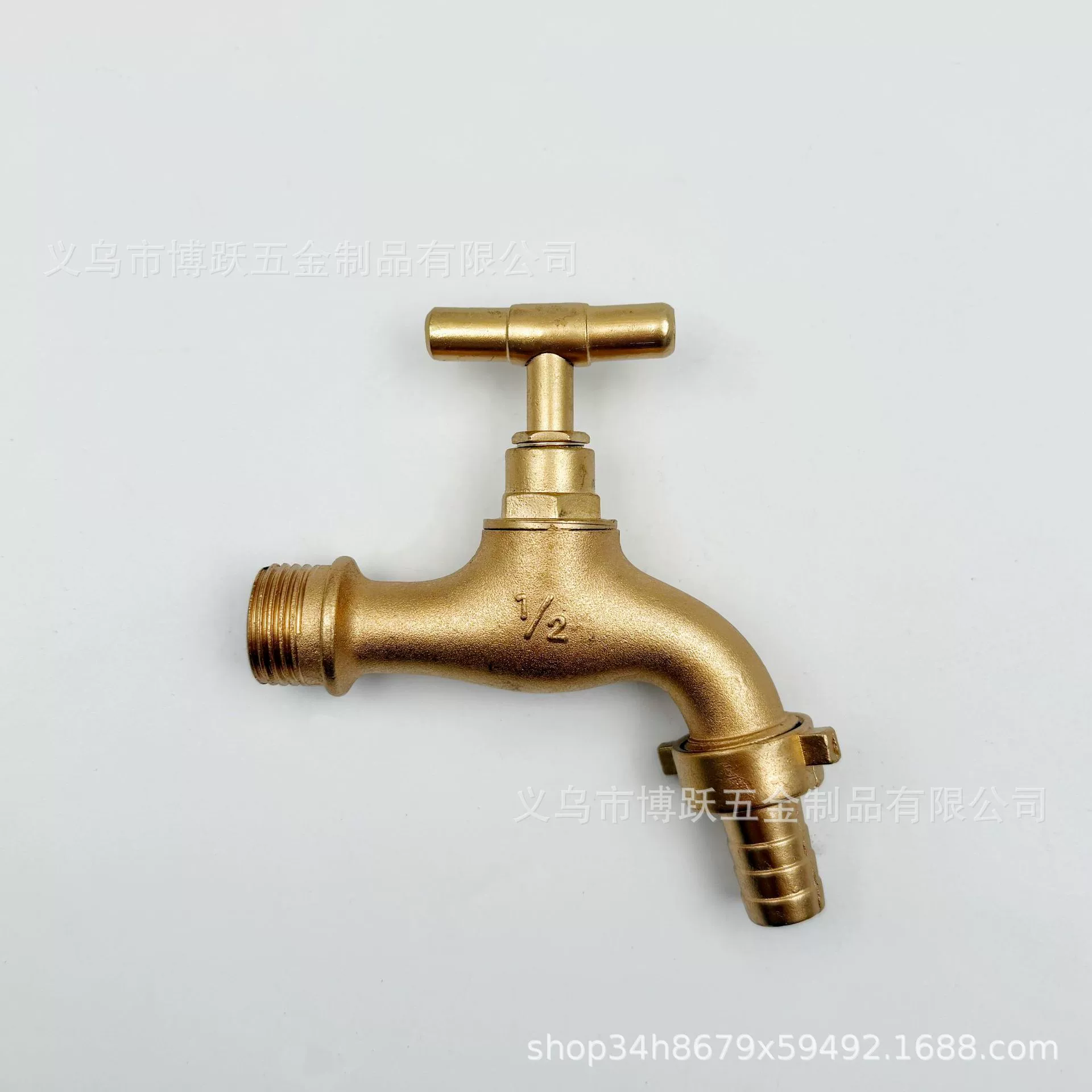 Трансграничная горячая продажа водяного сопла из цинкового сплава четыре минуты шесть очков цинкового сплава кран NF медный цвет водяного сопла