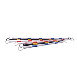 84GG road cone fixed connecting rod telescopic rod PVC warning rod traffic facilities ice cream barrel red white black yellow reverse