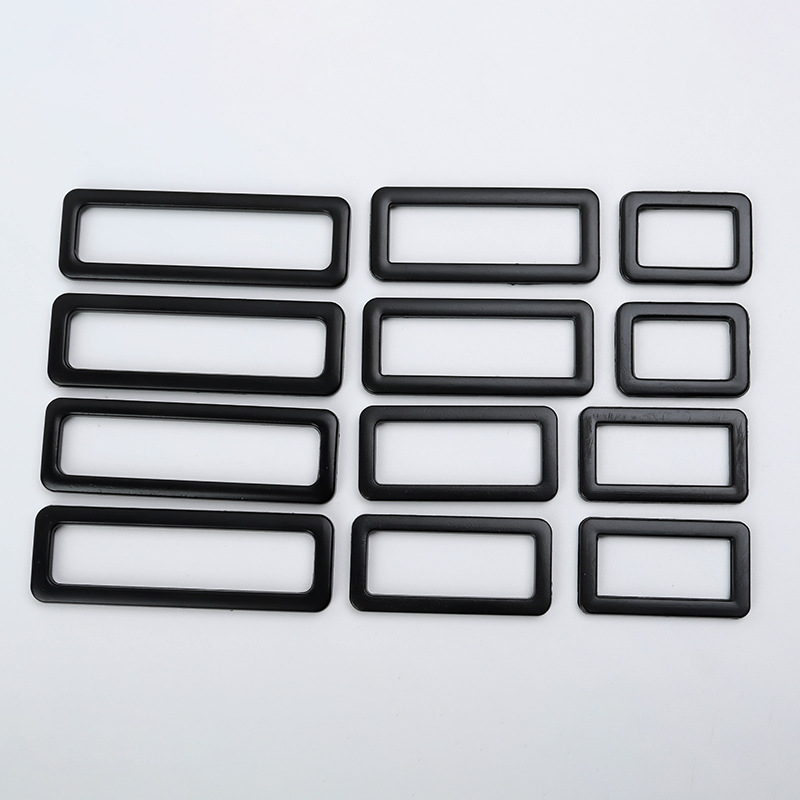 Wholesale In-Stock Square Luggage Buckles, Metal Rectangular Buckles, Hardware Accessories for Bags