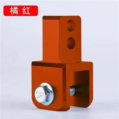 electric vehicle rear shock absorber: Motosiklet ləvazimatları və aksesuarları - cnc-height-increaser-orange