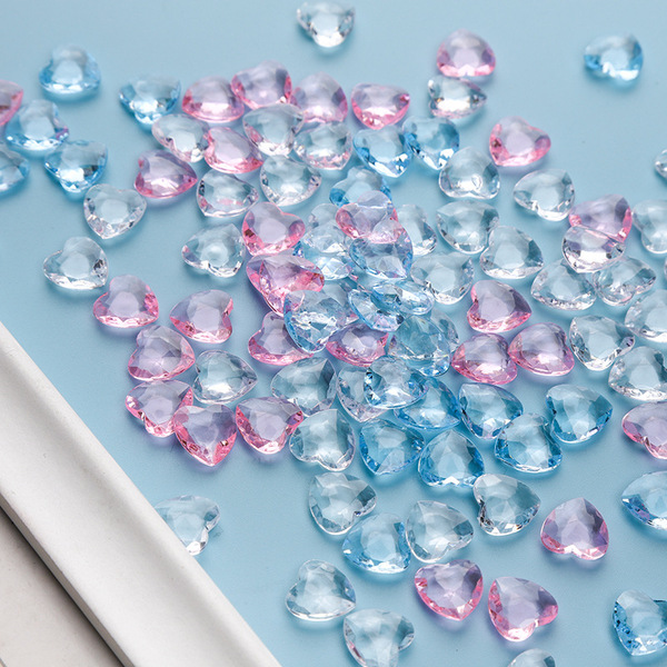 Acrylic transparent beads