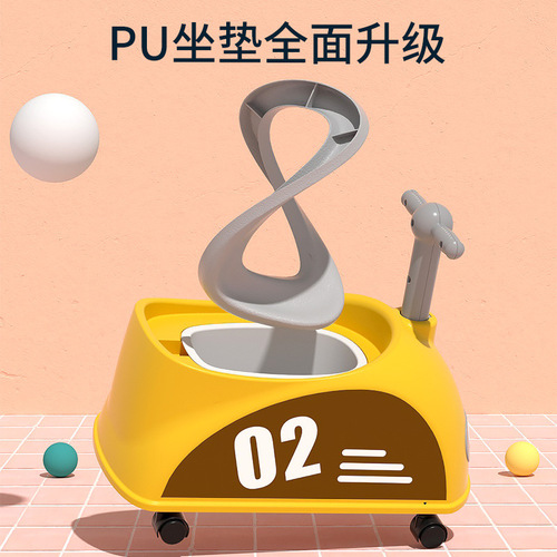 Children's toilet seat, male and female baby, infant training toilet, household potty, urine bucket, urinal with rollers