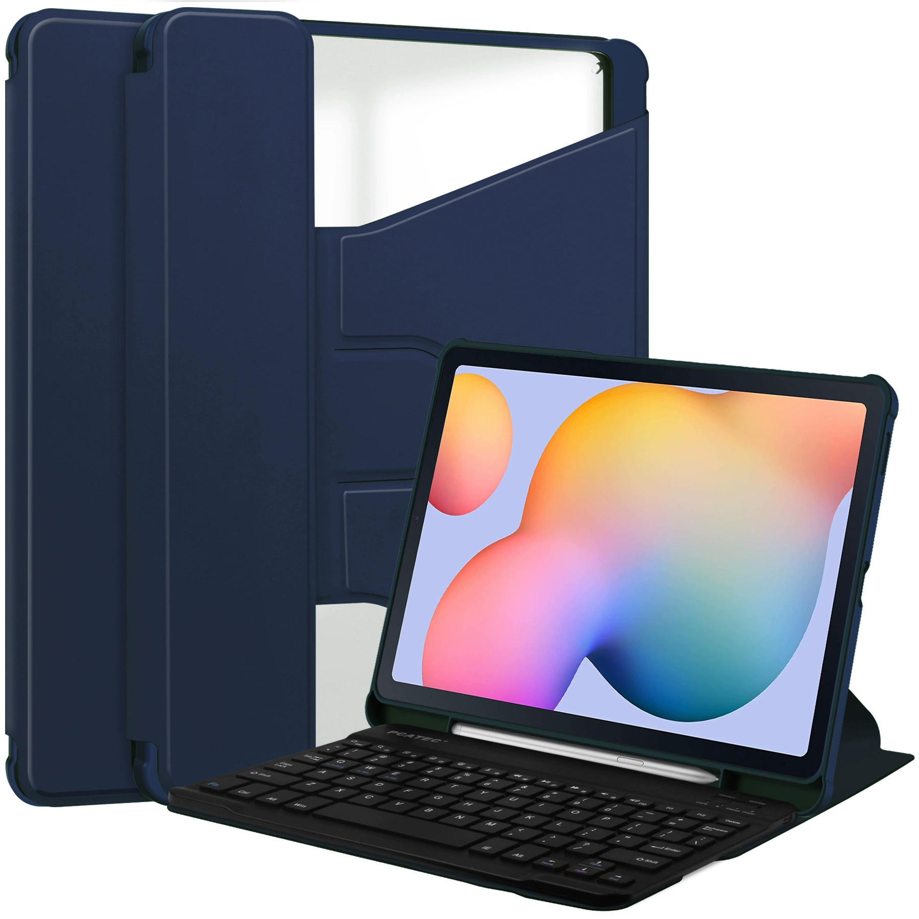 Samsung, S6, compatible acrylic transparent protective case, tablet keyboard, laptop