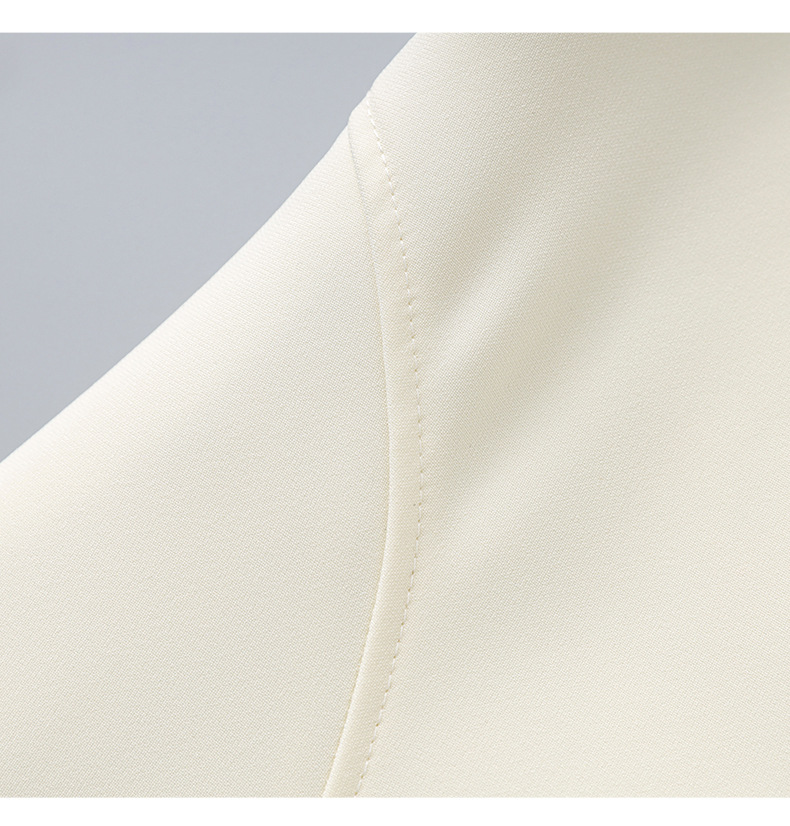 Váy vest không tay chiết eo hoa đính cườm nổi 3D phong cách trưởng thành nhẹ nhàng — Màu đen chi tiết 18