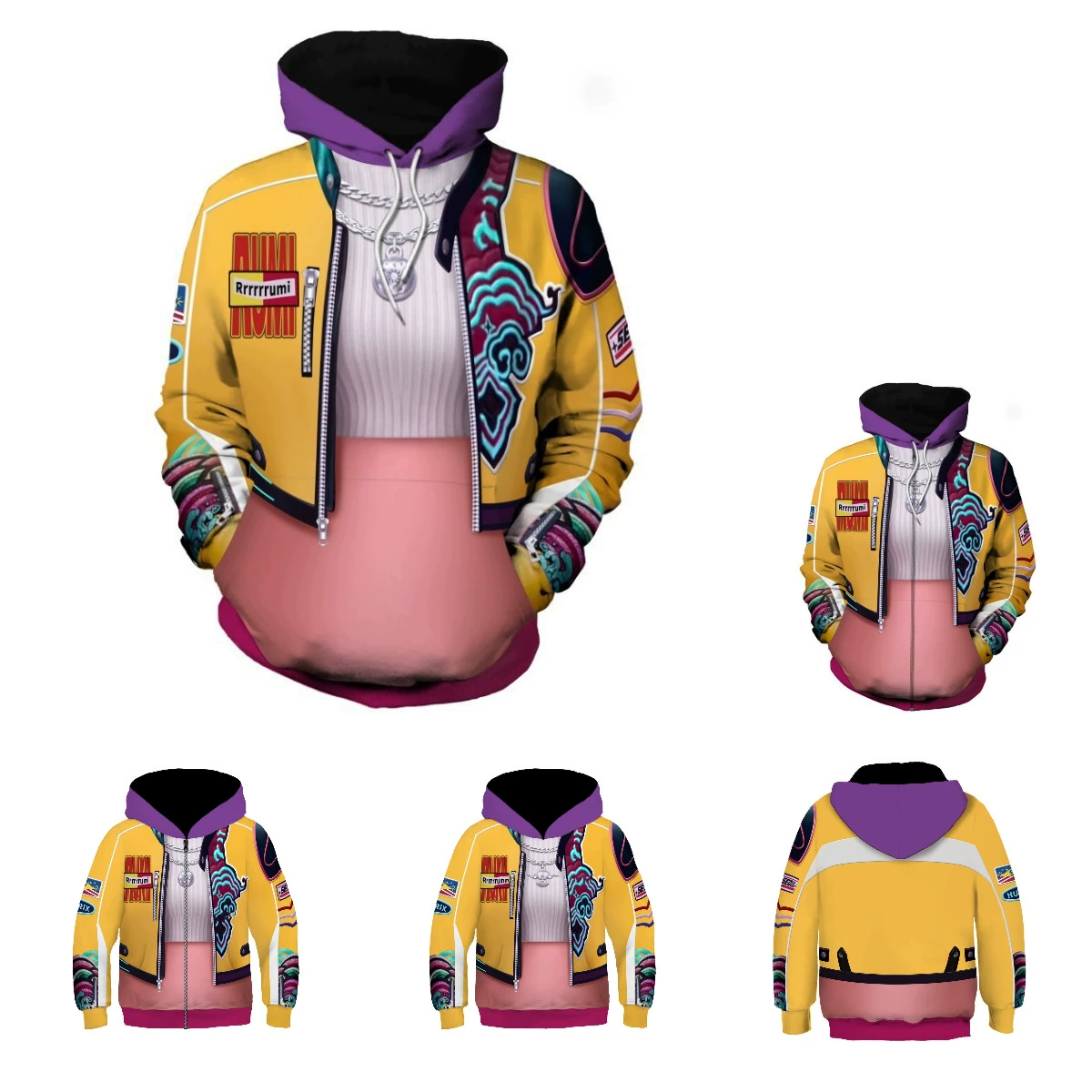 K-POP Hunter Witch Group cos Rumi cos Корейская суперзвезда Руми косплей в том же стиле косплей Хэллоуин