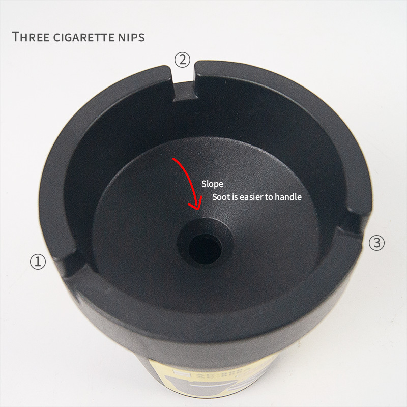 [Carzhifu nuevo coche personalizado multifuncional coche portátil coche especial cenicero material universal transfronterizo