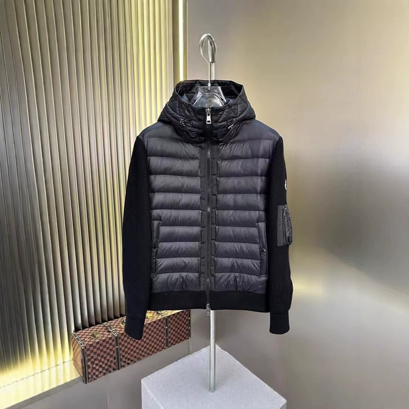 New High-End Export Version m Maya Black Classic down Jacket with White Duck Down, Comfortable, Warm, and Cold-Resistant Hooded Coat New High-End Export Version m Maya Black Classic down Jacket with White Duck Down, Comfortable, Warm, and Cold-Resistant Hooded Coat