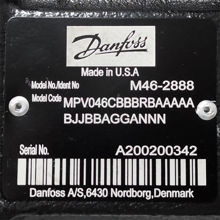 M46-2888  MPV046CBBBRBAAAAABJJBBAGGANNN # Danfoss//丹佛斯