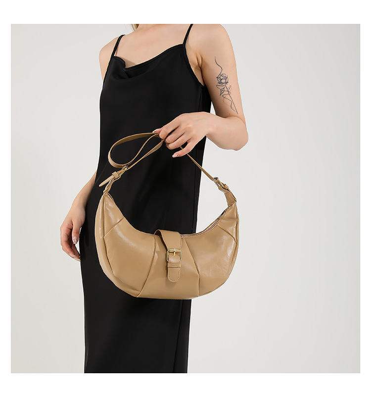 High-end 2024 autumn/winter new underarm bag, handbag, large-capacity commuting single-shoulder crossbody bag, dumpling bag undefined
