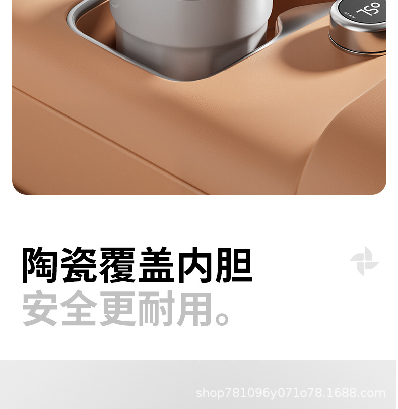 2026 New Model Car Ashtray with Rotating Anti-Ash-Spreading Design for Home, Living Room, Office, Creative Smoke Extinguishing with Ceramic Inner Liner