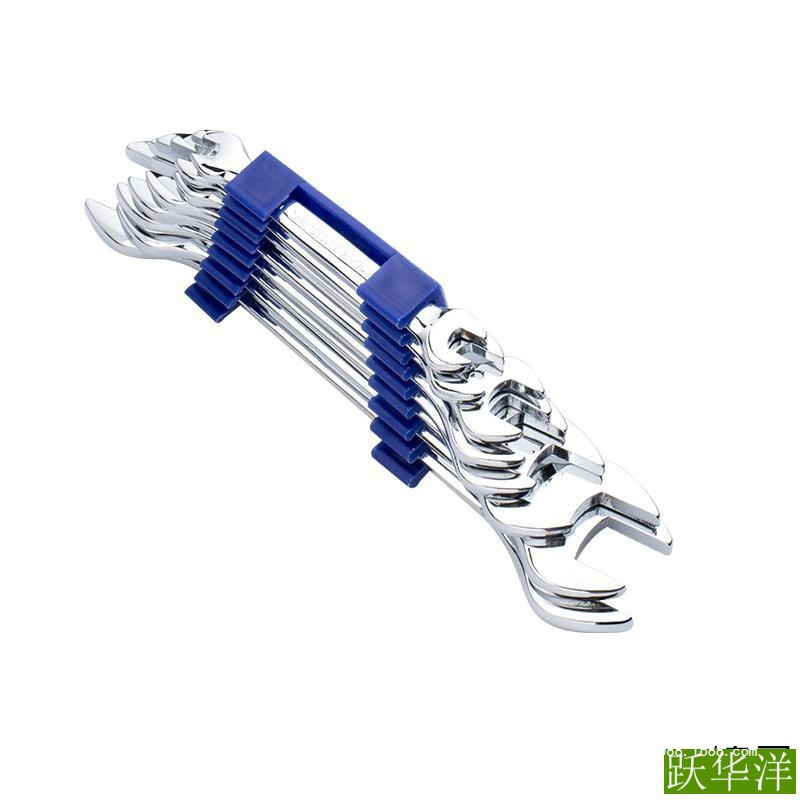 开口扳手一套件套装双头呆板手组合盒装