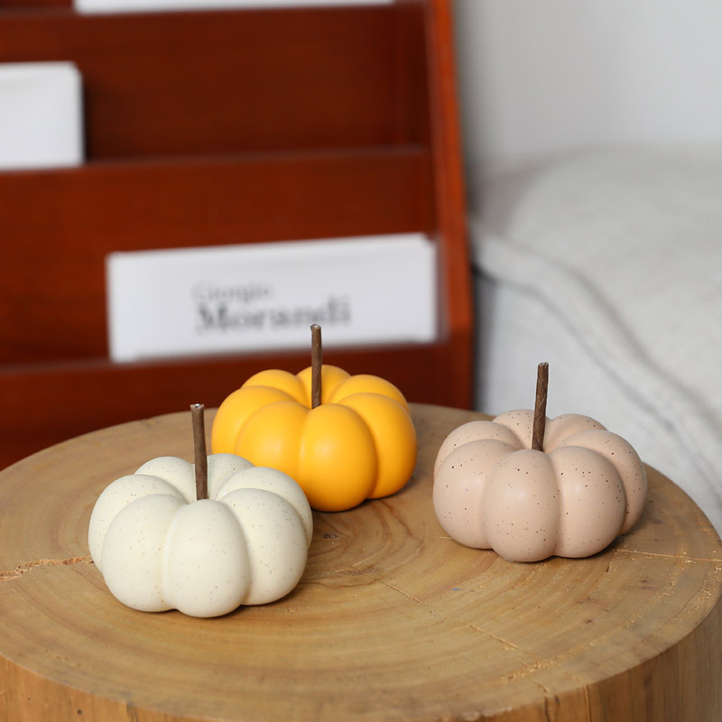 Moderno minimalista cerámica calabaza decoración vino gabinete salón mesa de café pasillo escritorio hogar suave decoración al por mayor