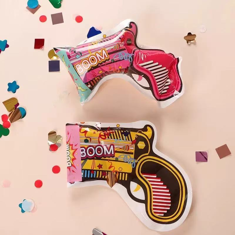 Armas de regalo inflables automáticas gran ceremonia de graduación festivales atmósfera de fiesta diseño de artilugios de regalo de flores 2 lotes