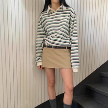 现货2025春季新款韩国东大门洋气复古显瘦百搭直筒包臀半身裙裙裤