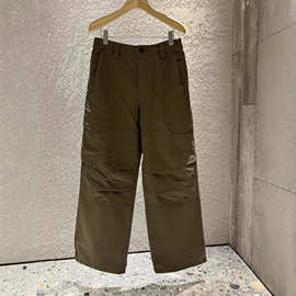 正确版高品质原标现货AC家标签工装长裤休闲裤宽松百搭男女同款