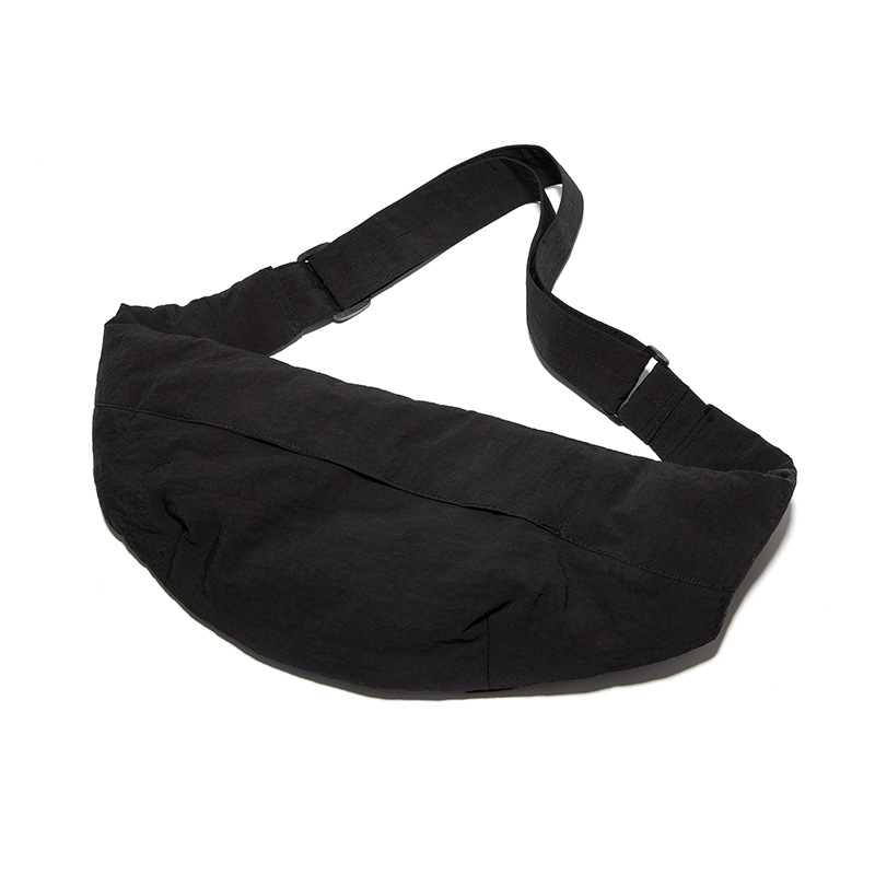 Bolso de pecho de moda de gran capacidad japonés, relajado, ligero, casual, tendencia, bolso de mensajero, bolso de hombro portátil transpirable y versátil