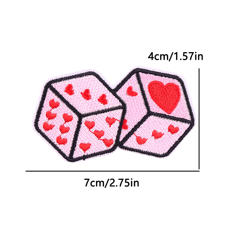 7g Weight Clothing Sticker Patches Classification 1 Piece Quantity Embroidery thread Material Letter Pattern Cute, Classic Style Style 1 Piece Cute Classic Style Letter Embroidery Thread Clothing Sticker Patches 8