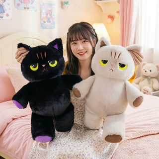 正版跑跑喵星人毛绒玩具可爱布娃娃睡觉抱枕公仔玩偶女孩生日礼物