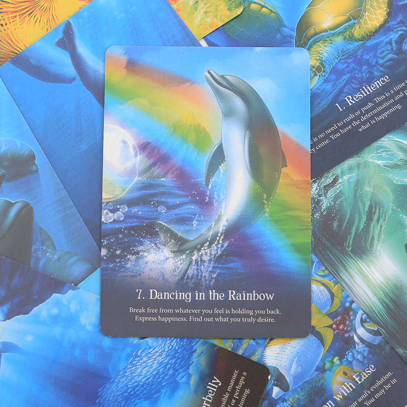 Ocean Voice Oracle Cards Tarot Deck For Party Games_voghion.com
