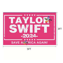 跨境现货90×150㎝美国总统竞选旗2024选举旗选举旗做货