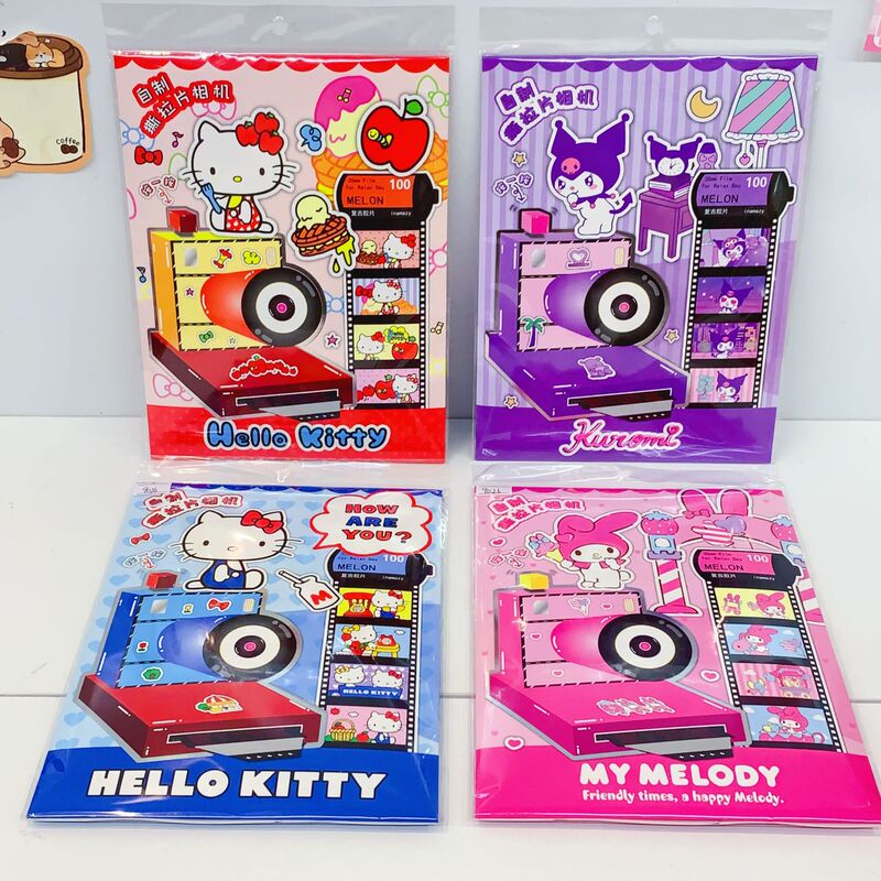 Authentic New Product Sanrio Family Series Homemade Tear-Off Camera Kidsren's Handmade DIY Toy Set Four Types Authentic New Product Sanrio Family Series Homemade Tear-Off Camera Kidsren's Handmade DIY Toy Set Four Types