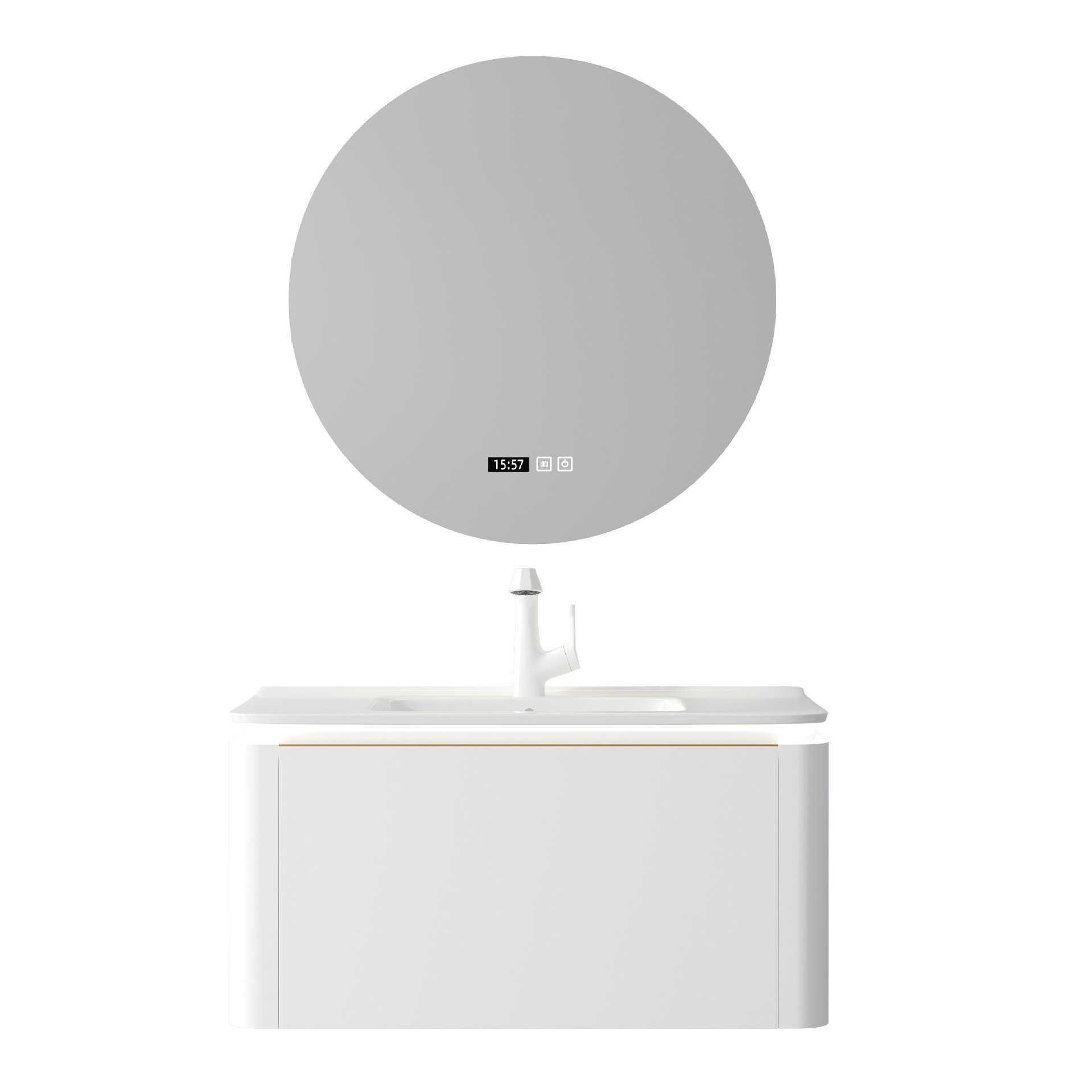 Cerámica moderna simple una bañera gabinete de baño lavabo gabinete de lavabo combinado lavabo de dormitorio