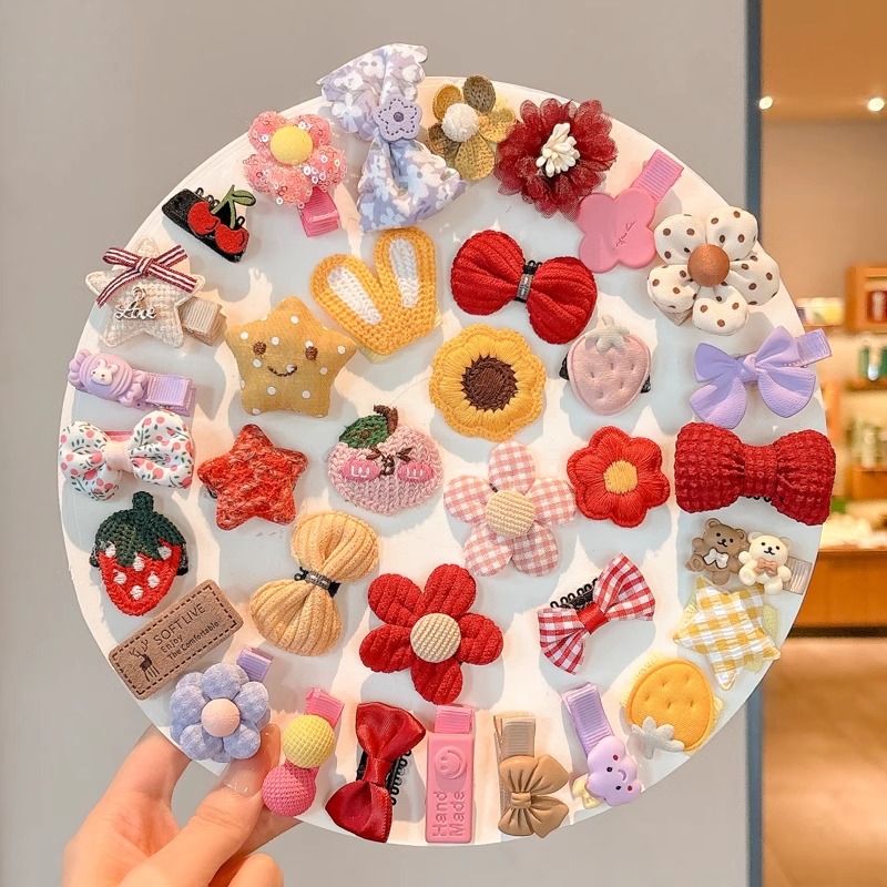 Clip para el cabello de bebé niñita no daña la tarjeta de cabello para niños adorable clip de cabello de mar de supercabel