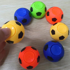 新款足球指尖陀螺發泄減壓玩具兒童玩具獎品活動禮品手指旋轉球