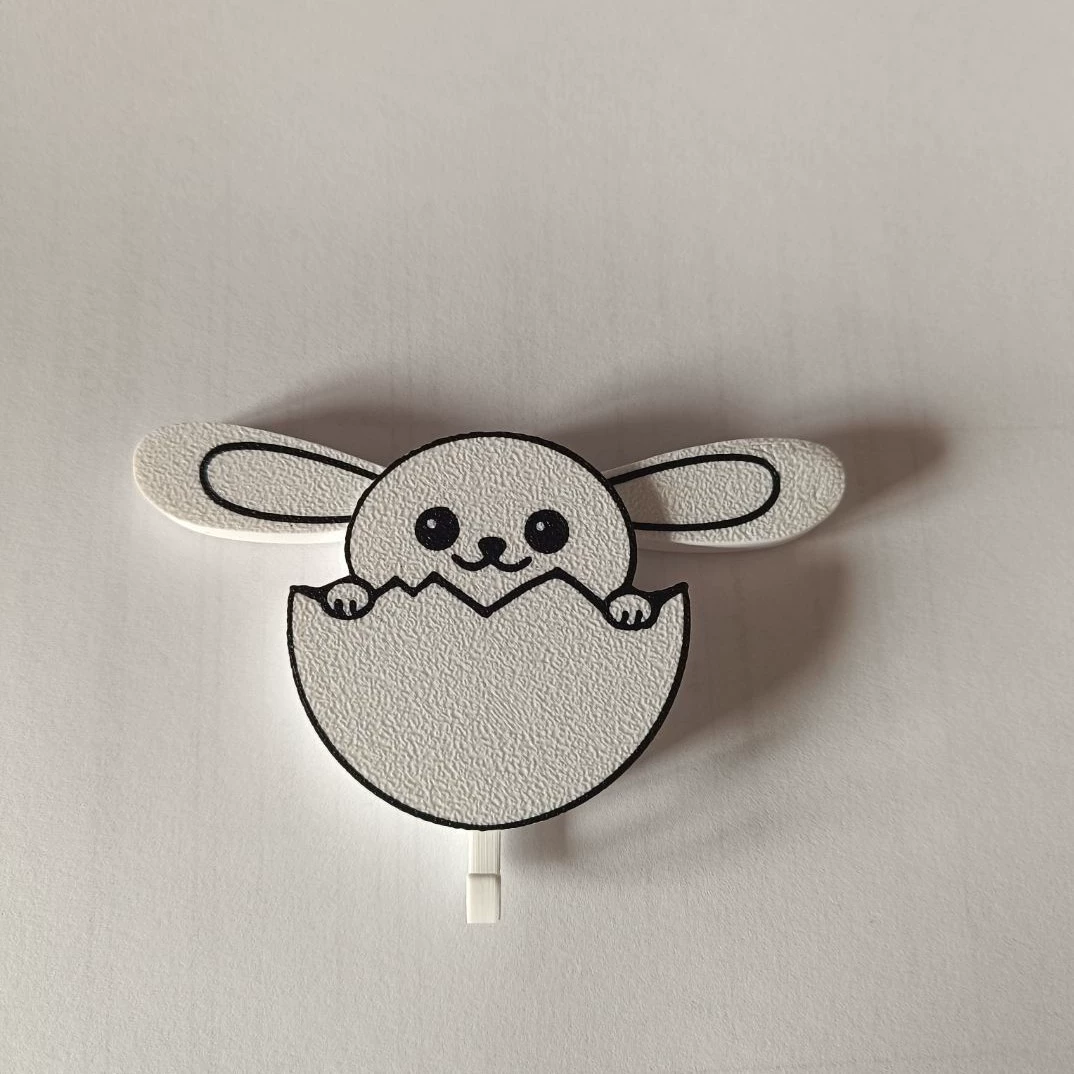 Кросс-бордерный новый настенный держатель ключей WALL KEY HOLDER BUNNY настенный кролик брелок A40