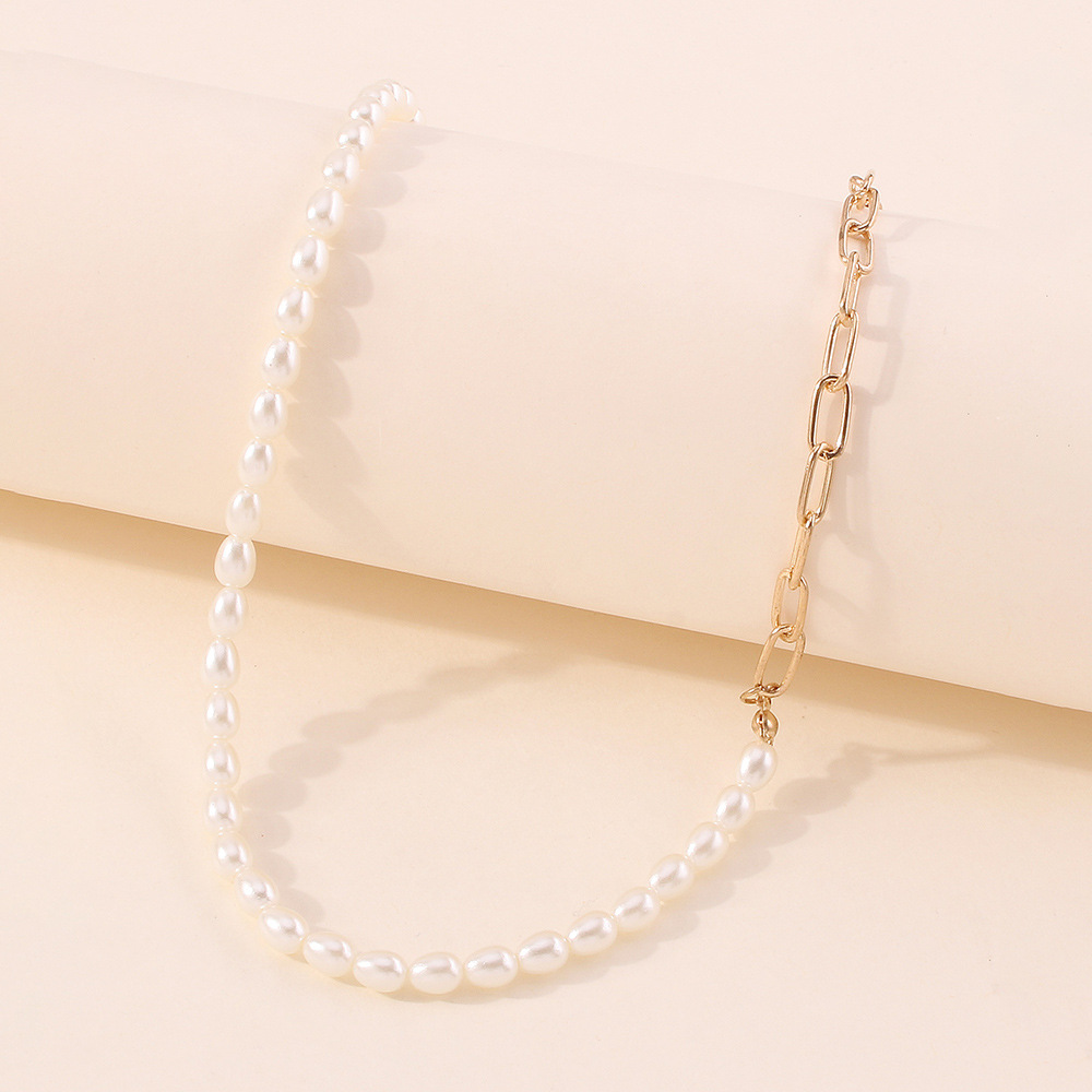 Fashion Imitation Pearl Long Necklace display picture 9