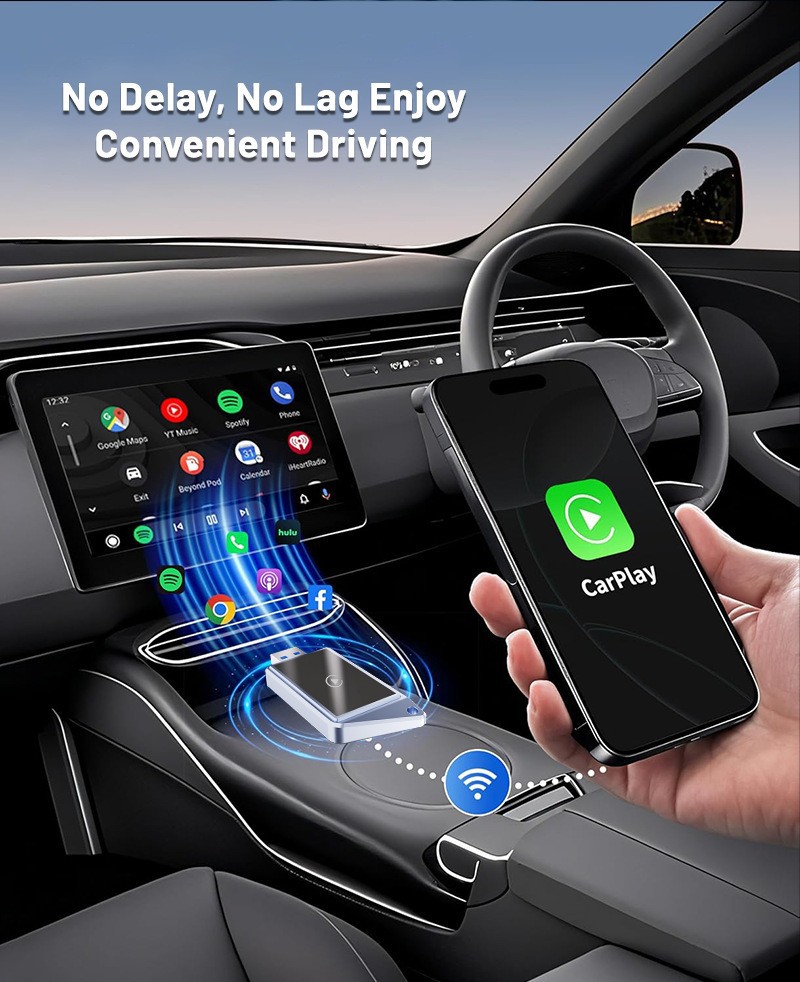Wireless Carplay Box, a Cross-Border Hit, Smart Car-Machine Interconnection Carplay, Manufacturer Supplies Specifically for Apple