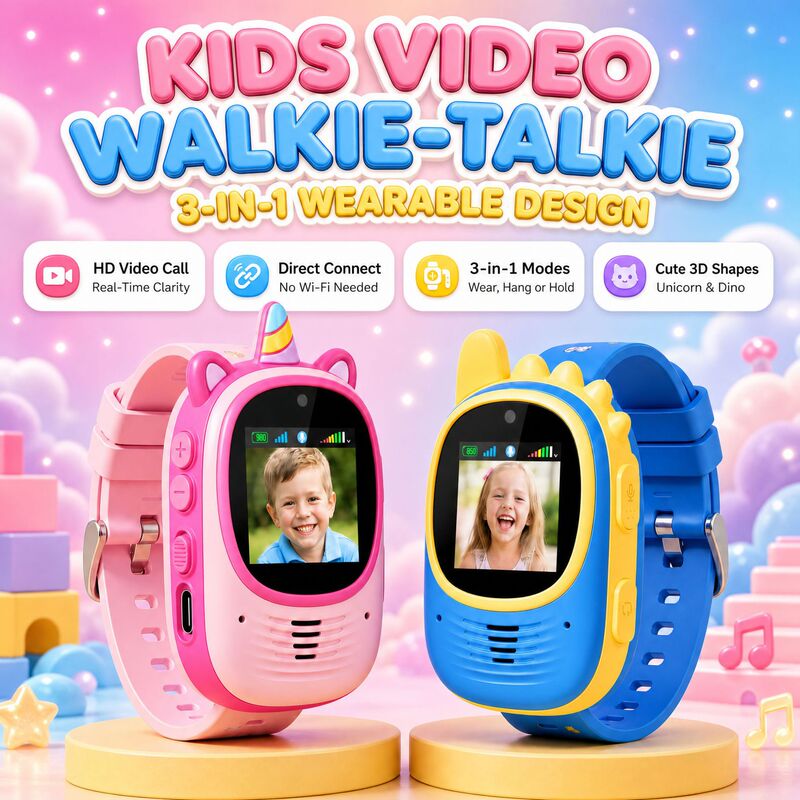 Cross-border mini high-definition wearable children's watch video intercom, educational wireless children's video intercom Cross-border mini high-definition wearable children's watch video intercom, educational wireless children's video intercom