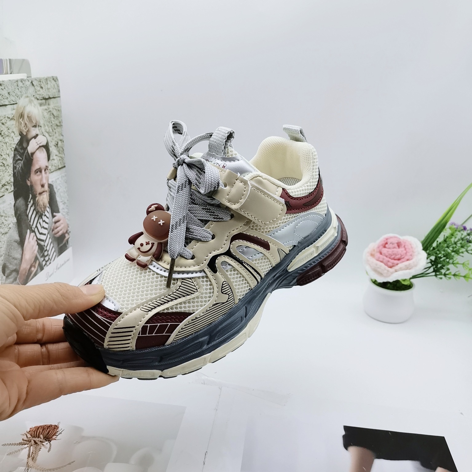 Zapatos deportivos de otoño de doble red para niños, zapatos para niños, zapatos para correr para niños pequeños y medianos, zapatos casuales para niños, cómodos