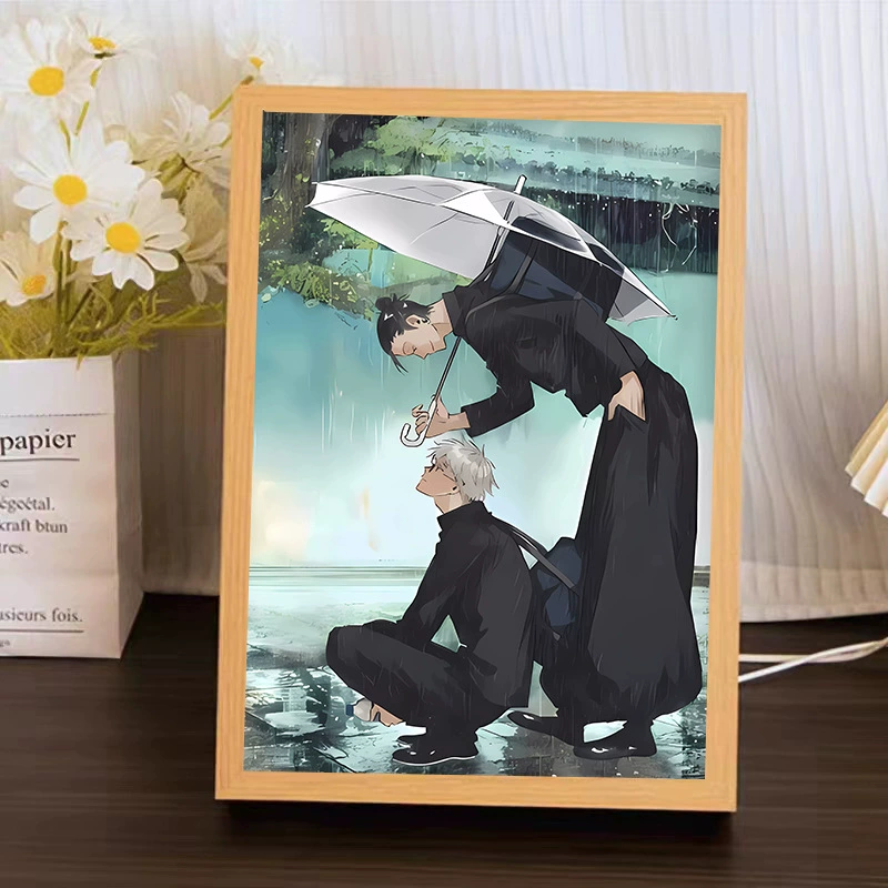 Пять просветления назад к войне освещение живопись анимация атмосфера лампа продвинутый ночник творческий спальня периферийный подарок ночник