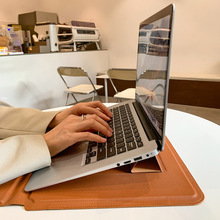 厂家加工定制多功能支架笔记本电脑包内胆包散热支架电脑包皮套