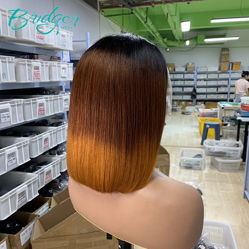 Peruukki 13*4-nauhainen etuperuukki T1b/4/350 BOB Aitohiusperuukit_voghion.com