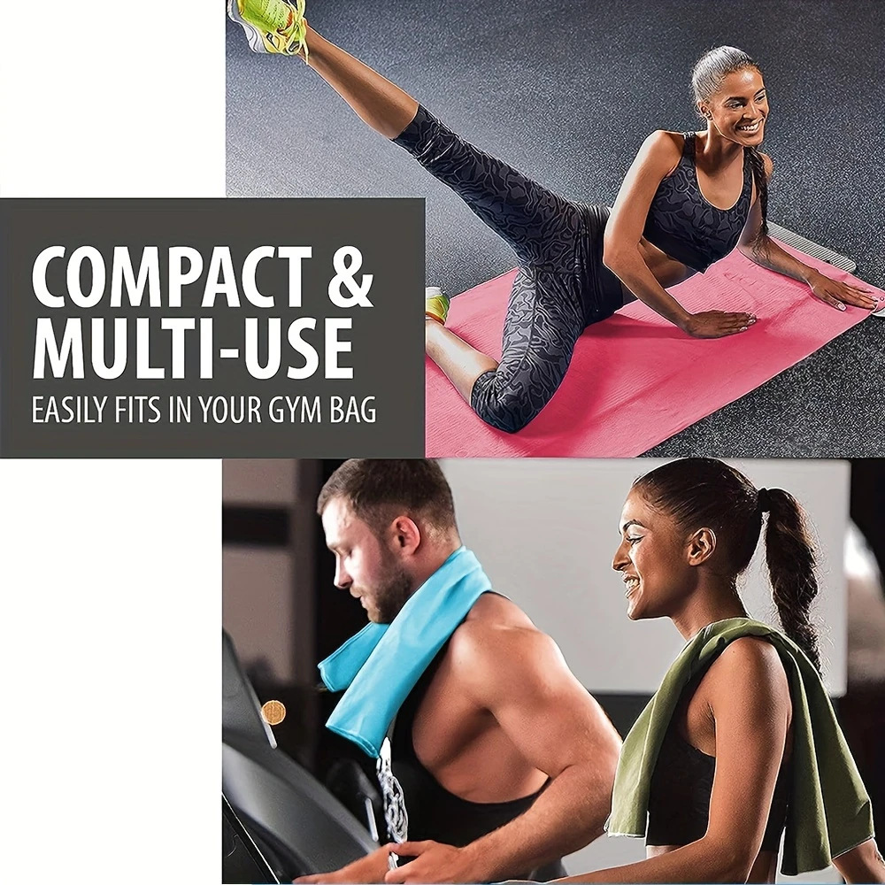 Multifunctional Microfibre Sports Towel For Fitness And Camping_voghion.com