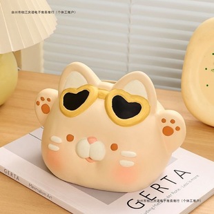 Tissue Box, Cute, Creative, High-Looking, Light Luxury Tissue Box, Home Living Room Desktop, High-End Ceramic Napkin Box