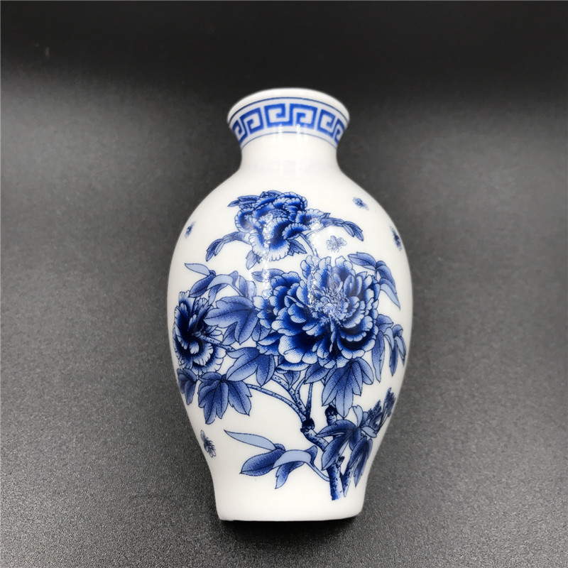 中国風陶磁器青花磁器花瓶冷蔵庫に記念品を貼った家庭装飾品ビジネスは老外ギフト磁石大を送る|undefined
