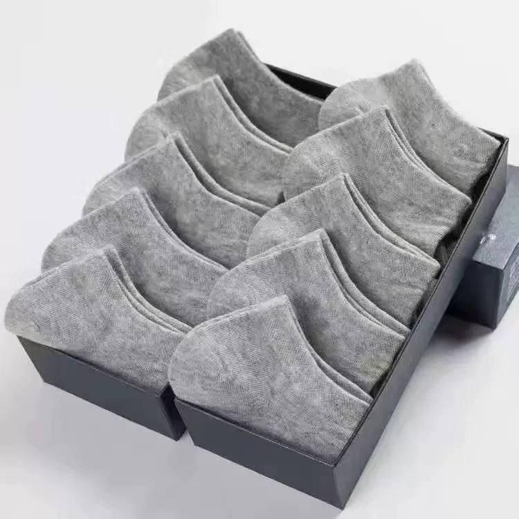 Мужские носки короткие — тонкие дышащие, обеззараживающие, one size, впитывающие влагу цвета