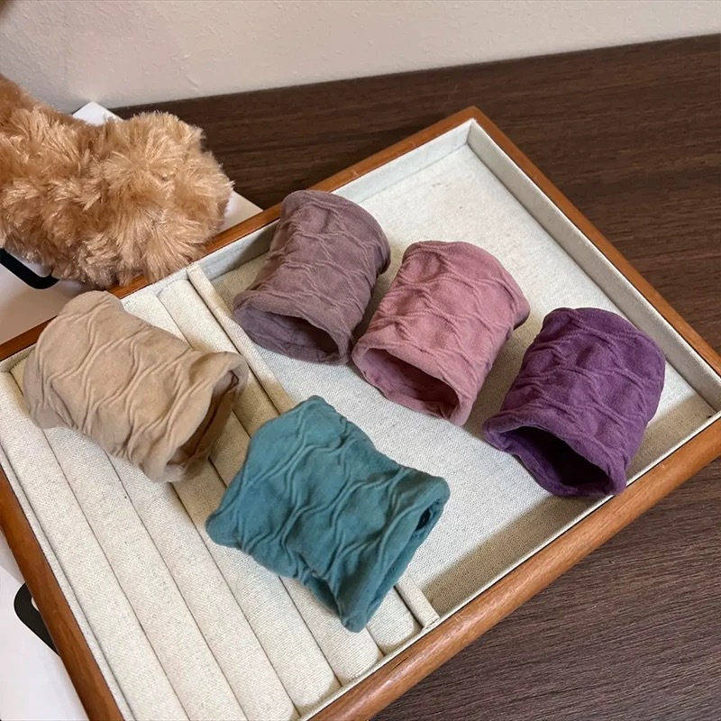 Mascarilla facial de alta elasticidad, lazo para el cabello, cola de caballo alta, cuerda para el cabello sin costuras para niños, no daña el cabello, banda de goma de cuerda para la cabeza para niñas