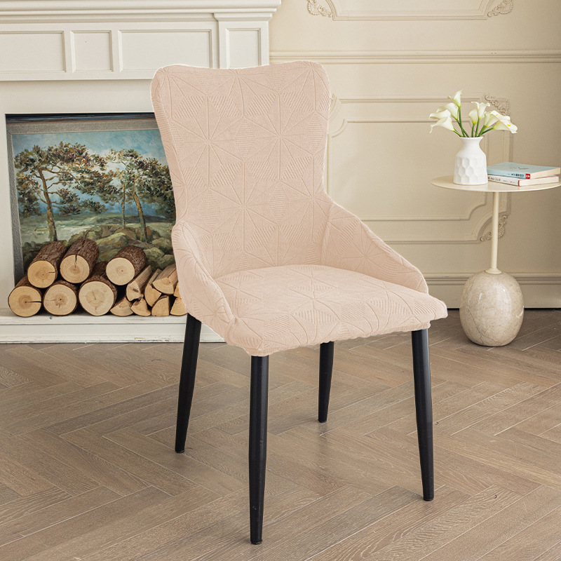 Cubierta de silla elástica Reposabrazos de forma especial cubierta de silla simple engrosada polar apoyabrazos respaldo integrado cuatro estaciones