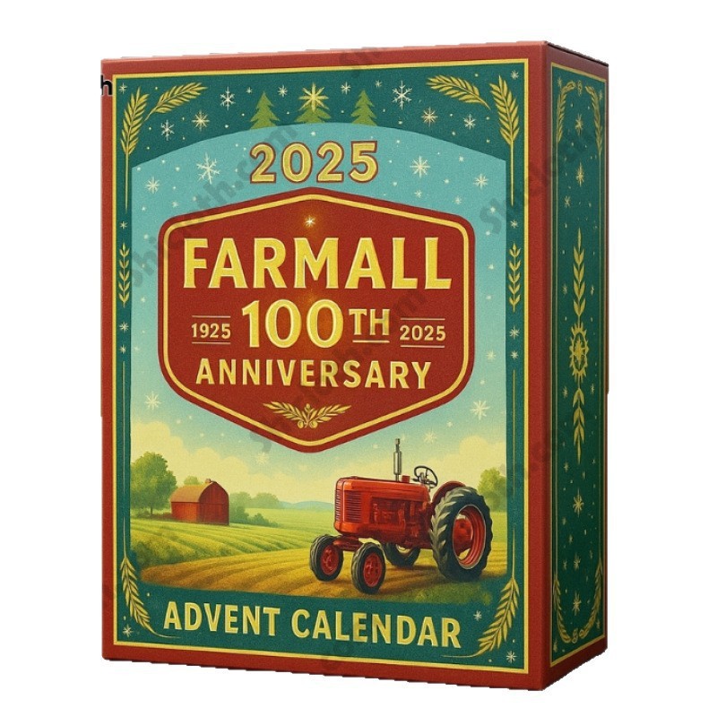 跨境新品2025 Farmall 100周年降临节日盲盒圣诞树装饰亚克力挂件|undefined