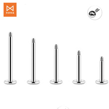 平底外牙唇钉替换杆不锈钢饰品酒窝钉配件欧美跨境亚马逊跨境热销