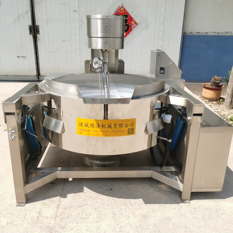 厂家直销蒸汽炒锅 香菇酱行星搅拌炒锅 食堂炒菜锅 品质优