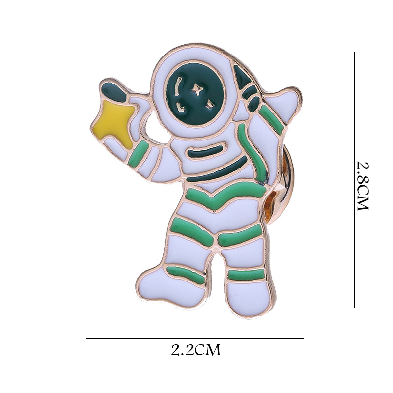 Green astronaut